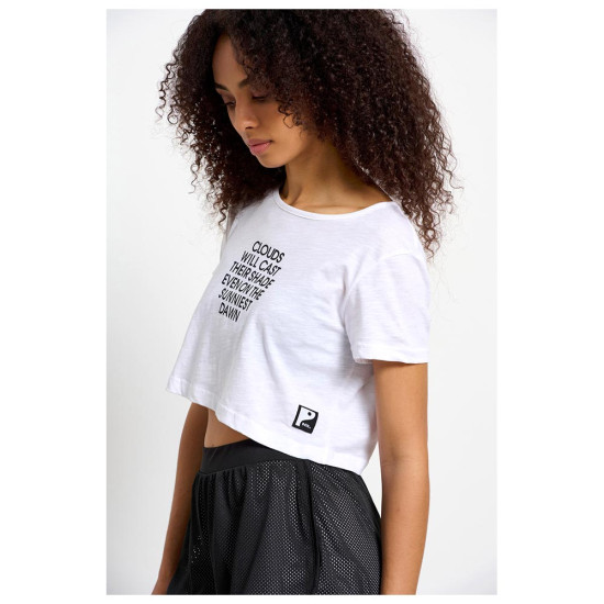 Bodytalk Γυναικεία κοντομάνικη μπλούζα Cropped